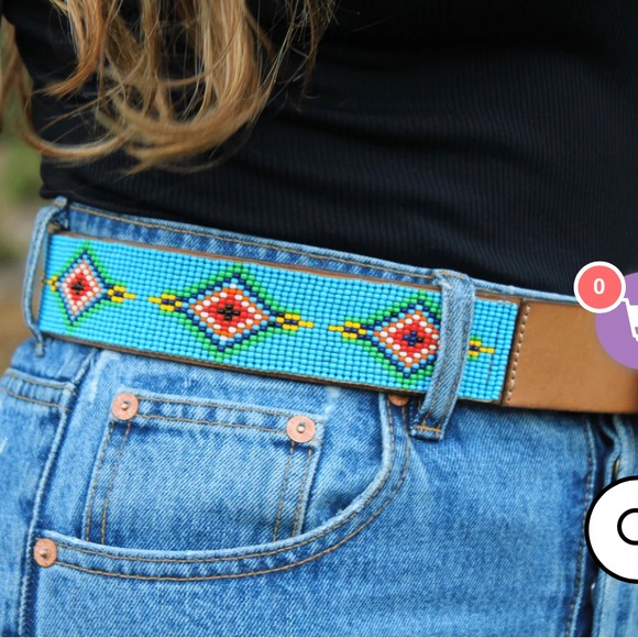 Sambboho beaded belt NWOT - Picture 3 of 9